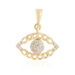 Altın Taşlı Kolye Ucu