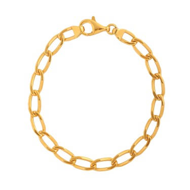 14 Ayar Sarı Altın Ataç Bileklik