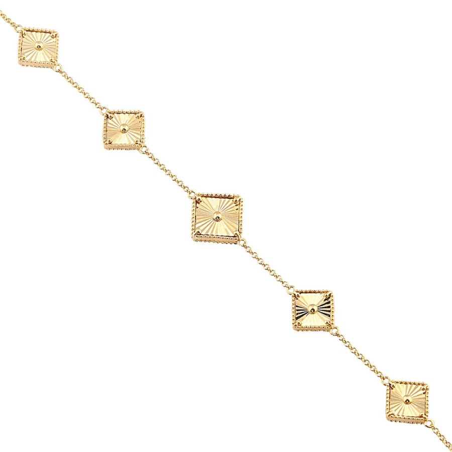 14 Ayar Sarı Altın Kalemli Bileklik