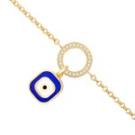 Gümüş Mineli Bileklik