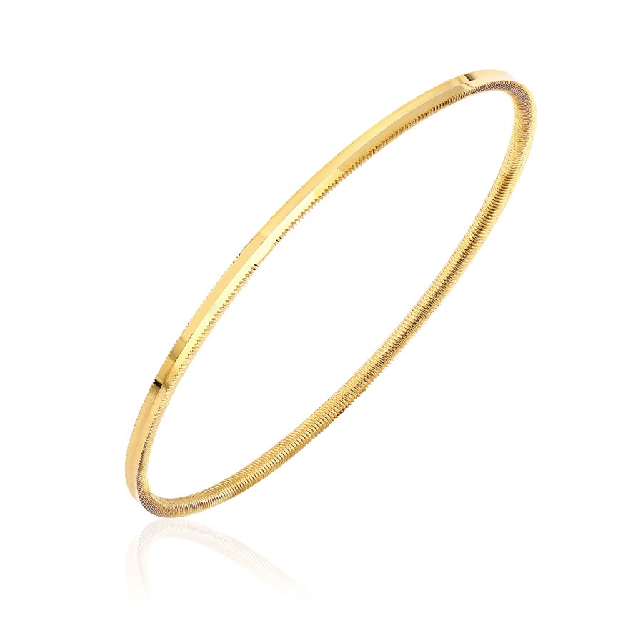 925 Ayar Altın Kaplama Gümüş 7 Gram Ajda Bilezik 