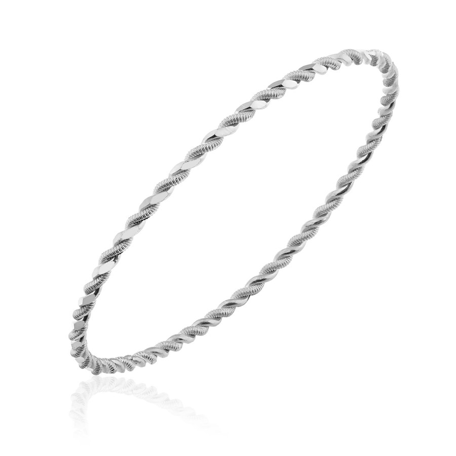 925 Ayar 5 Adet Gümüş 7 Gram Burma Bilezik