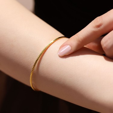 14 Ayar Altın 2 Gram Hediyelik Yatırımlık Ajda Bilezik