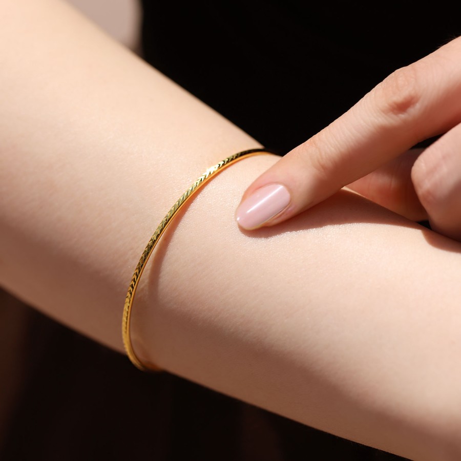 14 Ayar Altın 2 Gram Hediyelik Yatırımlık Ajda Bilezik