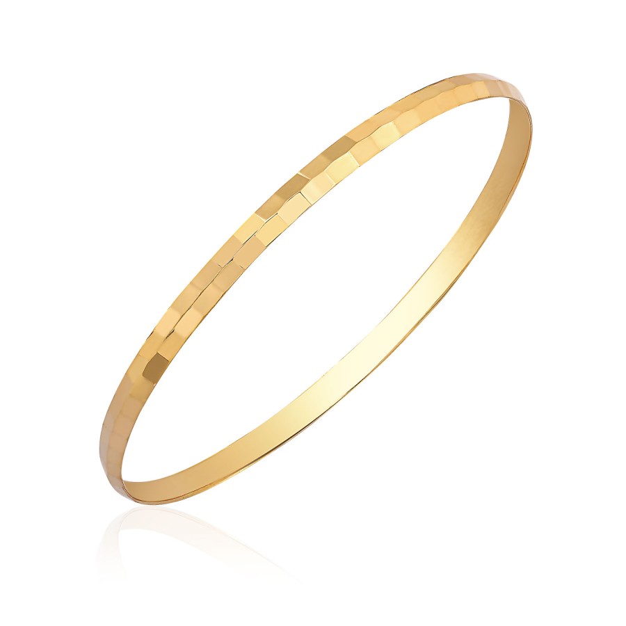 22 Ayar Altın 10 Gr Geometrik Altın Ajda Bilezik