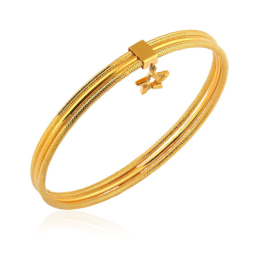 14 Ayar Altın 7 Gram Hediyelik Yatırımlık Charmlı Ajda Bilezik