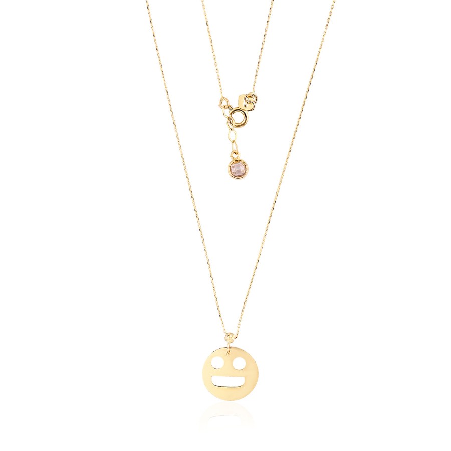 14 Ayar Altın Surat Kolye