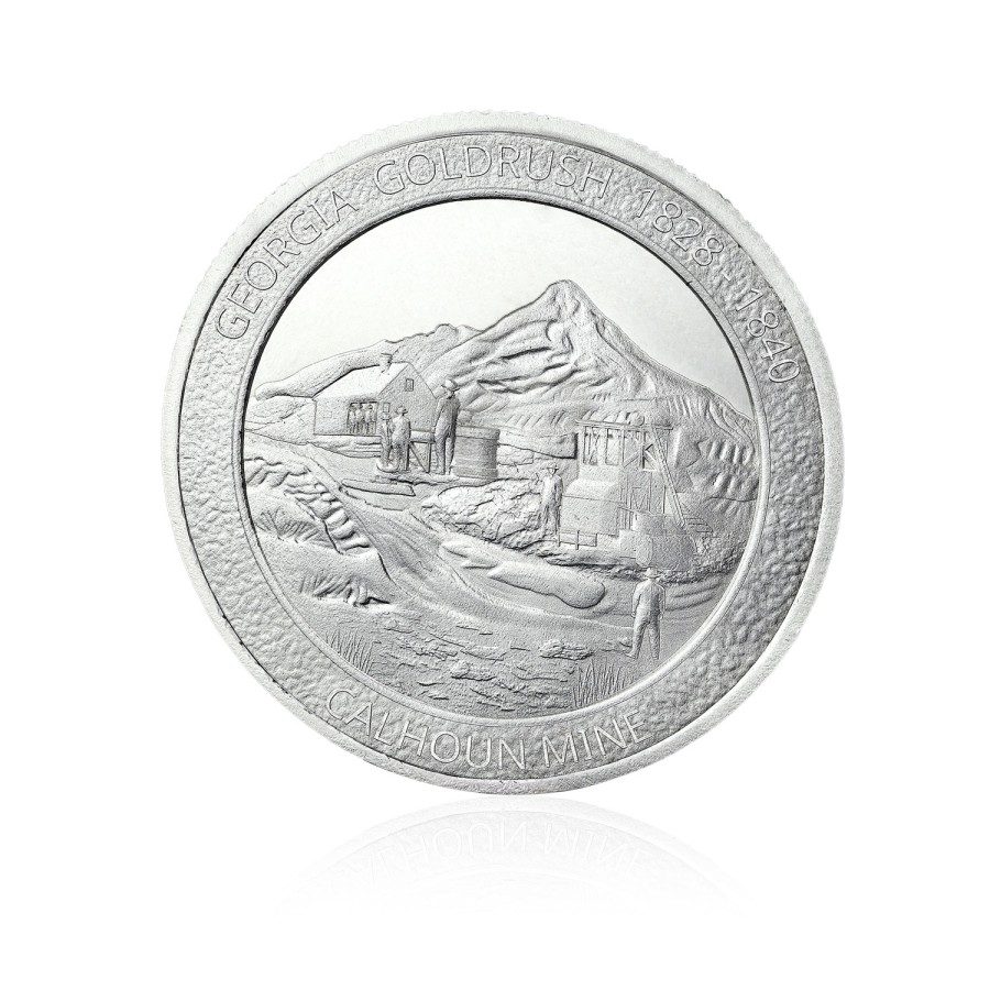 Maden Ocağı Figürlü Koleksiyonluk ve Yatırımlık Gümüş Sikke Coin