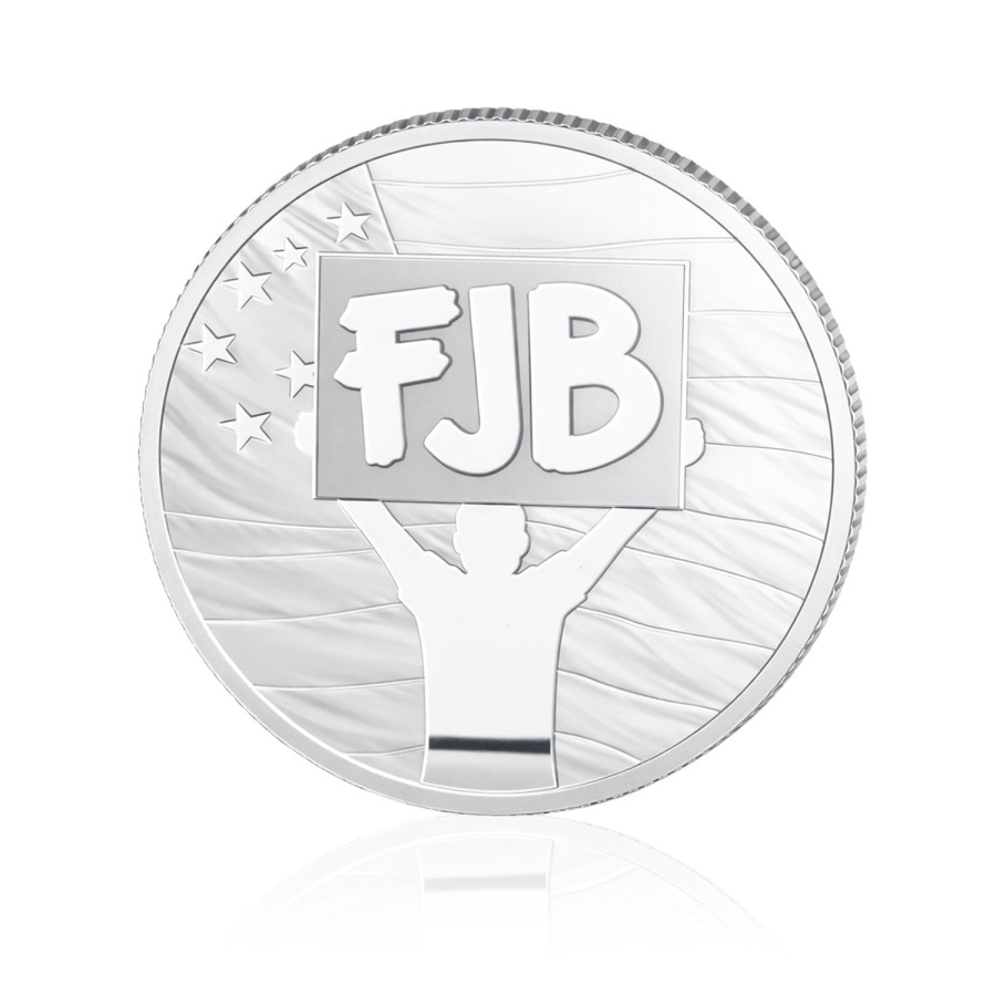 FJB Lets Go Brandon 1/2 Oz Koleksiyonluk ve Yatırımlık Gümüş Sikke Coin
