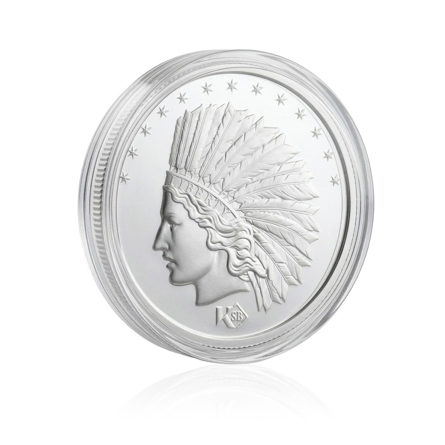 Kartal Figürlü Koleksiyonluk ve Yatırımlık Gümüş Sikke Coin