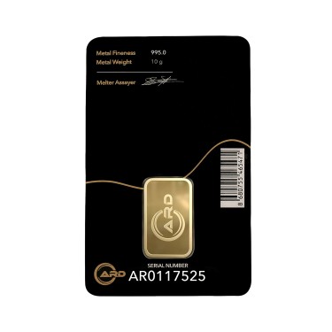 ARD 10 gr 995 24 Ayar Külçe Altın