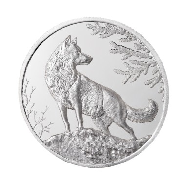 Kurt Figürlü Koleksiyonluk ve Yatırımlık Gümüş Sikke Coin