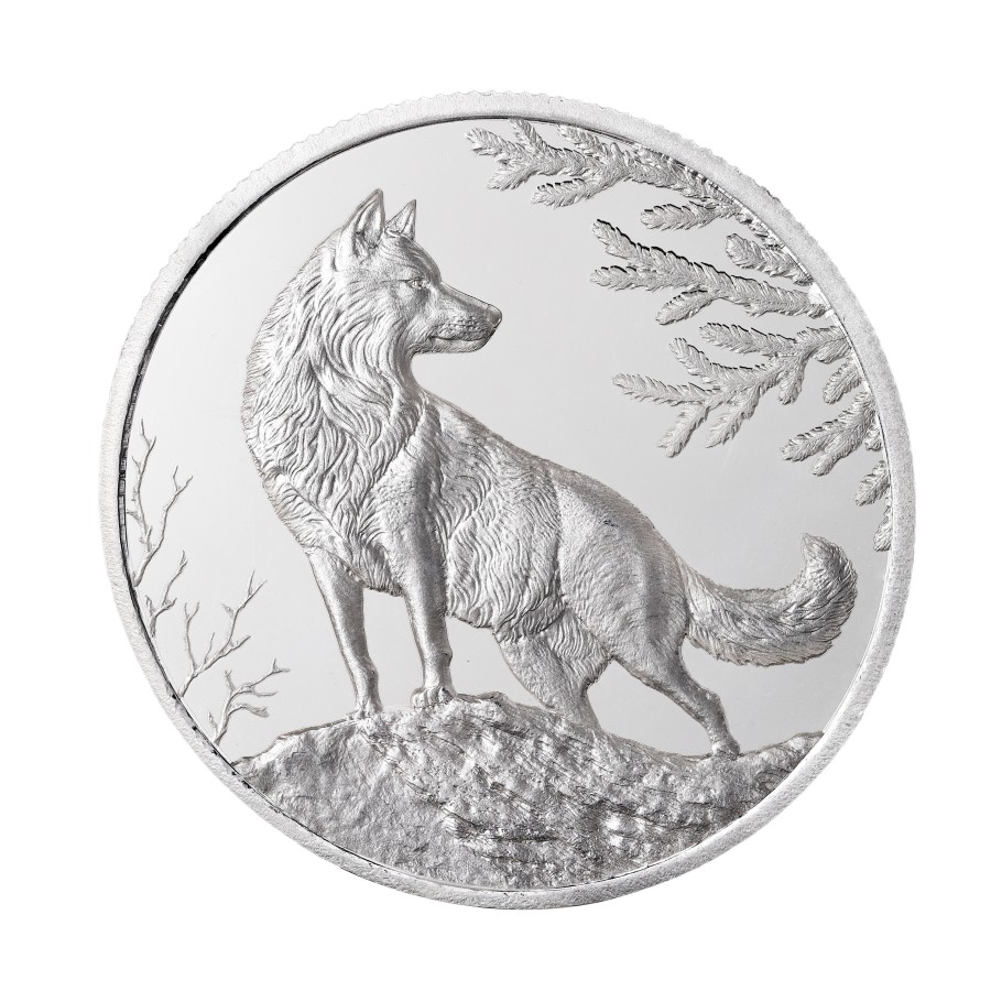 Kurt Figürlü Koleksiyonluk ve Yatırımlık Gümüş Sikke Coin