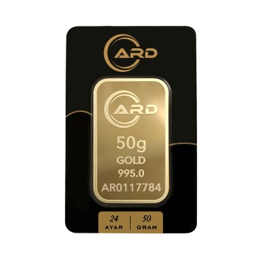 ARD 50 gr 995 24 Ayar Külçe Altın