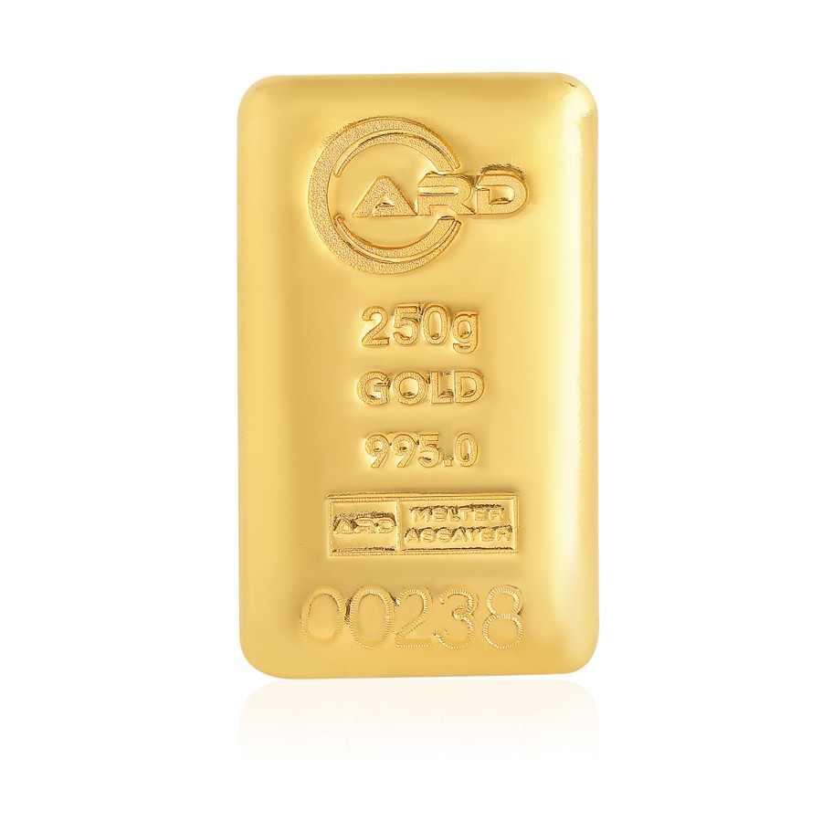 ARD 250 gr 995 24 Ayar Külçe Altın
