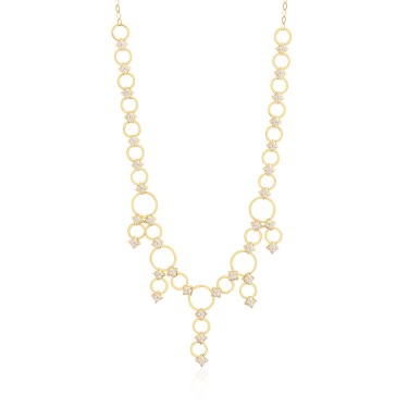 14 Ayar Sarı Altın Halka Zincir Kolye