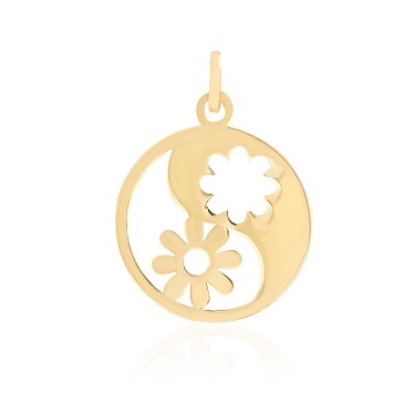 14 Ayar Sarı Altın Özel Tasarım Kolye Ucu