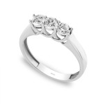 Gümüş Üçtaş Yüzük