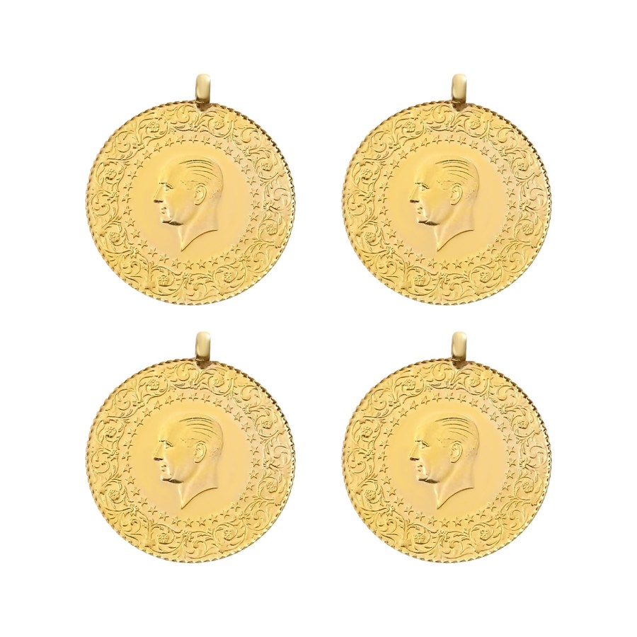 Yeni Kulplu Ziynet Çeyrek Altın 4 Adet